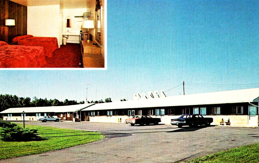 Cardinal Inn Motel - Vintage Postcard (newer photo)